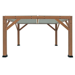 Yardistry Direct UK Meridian 13 X 11 (4M X 3.4M) Wood Pergola With Louvered Roof - thumbnail 9
