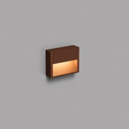 Luminosa Lighting Luminosa Grada Outdoor Surface Mounted Led Wall Lamp Rust 3W 3000K Ip54 - thumbnail 2