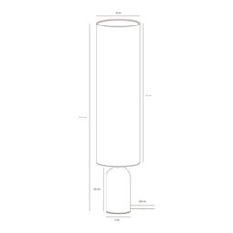Nordlux Talli Tyvek Floor Lamp Crinkled  Brown,mains - thumbnail 9