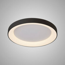 Luminosa Lighting Luminosa Niseko Ring Ceiling 65Cm 48W Led, 3000K, 3900Lm, Black, 3Yrs Warranty - thumbnail 2