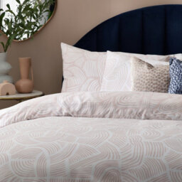 HÖEM Hoem Dunes Abstract Cotton Rich Reversible Duvet Cover Set - thumbnail 3
