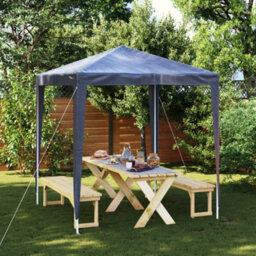 Walplus Party Tent Garden Gazebo Canopy 2X2 M Blue - thumbnail 1