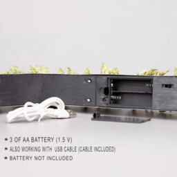 Shatchi Battery Operated Plastic White Candle Bridge - H30Xw50Xd6.5Cm - thumbnail 7