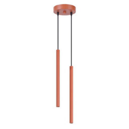 Sollux Lighting Arche Steel Red Ochre 2 Lights Modern Pendant Lamps - thumbnail 1