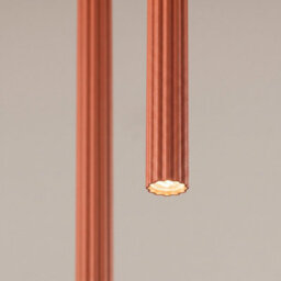 Sollux Lighting Arche Steel Red Ochre 2 Lights Modern Pendant Lamps - thumbnail 4
