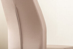 Furniturebox Giovani Round 4 Seat 100Cm White High Gloss Unique Halo Base Grey Glass Top Dining Table 4 Beige Faux Leather Lorenzo Chairs - thumbnail 9