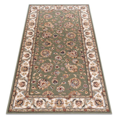 RugsX Carpet Wool Nain Ornament, Frame 7338/51088 Green / Beige 80X150 Cm - image 1