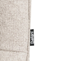 Wyld And Coco Nordicnest 2-Piece Light Beige Fabric Dining Chairs Armless Scandinavian - thumbnail 7