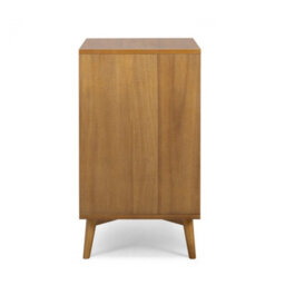 Teamson Home Tremolo Chest Of Drawers 3 Fluted Push-Open Drawer Bedroom Dresser, Natural - thumbnail 7