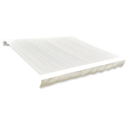Berkfield Awning Top Sunshade Canvas Cream 450X300 Cm - thumbnail 1