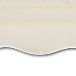 Berkfield Awning Top Sunshade Canvas Cream 450X300 Cm - thumbnail 4