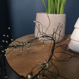 Samuel Alexander 5.4M White Leds Green Garland Wire Light Christmas Decoration With Timer - thumbnail 6