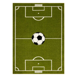 RugsX Carpet Mundial Football Pitch, Football - Green 100X160 Cm - thumbnail 3