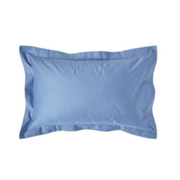 Homescapes Air Force Blue Egyptian Cotton Oxford Pillowcase 1000 Tc, Standard - thumbnail 1