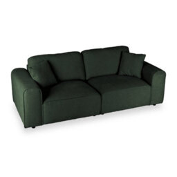 Hugo Moss Green 3 Seater Sofa - Fully Assembled By Roseland Furniture - thumbnail 3
