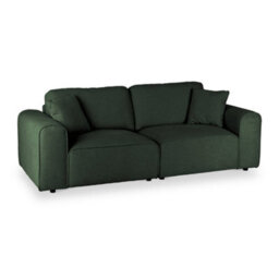 Hugo Moss Green 3 Seater Sofa - Fully Assembled By Roseland Furniture - thumbnail 2