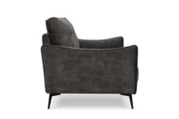 Home Detail Kensington 3 Seater Velvet Sofa, Steel Grey Velvet - thumbnail 4