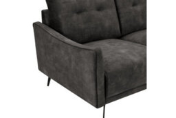 Home Detail Kensington 3 Seater Velvet Sofa, Steel Grey Velvet - thumbnail 5