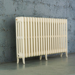 Arroll Neo-Classic Cream 4 Column Radiator, (W)1234mm X (H)660mm