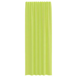 Berkfield Durable Voile Curtains With Rod Pockets 2 Pcs Apple Green - thumbnail 4