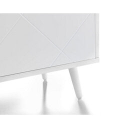 Oakham Premium Morven Tv Unit In White - thumbnail 7