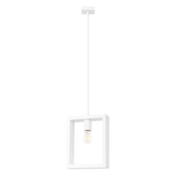 Luminosa Lighting Luminosa Aries Square Pendant Ceiling Light White