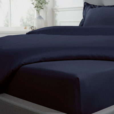 Smart Living Super Soft Cozy Easy Care Hotel Quality Cotton Anti-Allergy 25Cm Deep Fitted Bedsheet Or Pillowcase Pair - image 1