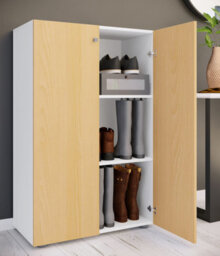 Vcm Wood Shoe Cabinet Shoe Rack Lona 3 - thumbnail 3