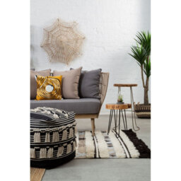 Orsina 2 Seat Rope Sofa,  Sustainable Rope Garden Sofa, Easy To Clean Grey Outdoor Sofa, Back & Armrest Rope Sofa - thumbnail 7