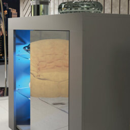 Sideboard Tv Unit Modern Cabinet Cupboard Tv Stand Living Room High Gloss Doors - Dark Grey - thumbnail 6