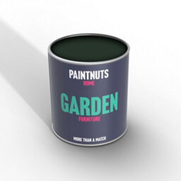 Paintnuts Garden Furniture Fence Shed Table Chairs For Wood Metal & Plastic Weatherproof Matt Paint - Fir Green - 2.5L (Ral6009) - thumbnail 2