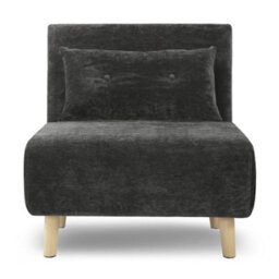 Aurora - Single Sofa Bed Chair In Premium Fabric- 1 Seater - thumbnail 3