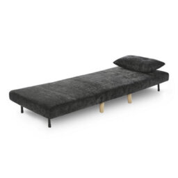 Aurora - Single Sofa Bed Chair In Premium Fabric- 1 Seater - thumbnail 7