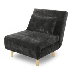 Aurora - Single Sofa Bed Chair In Premium Fabric- 1 Seater - thumbnail 5