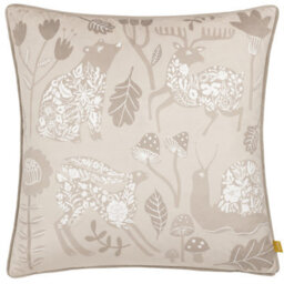 Furn. Nook Woodland Velvet Cushion Cover