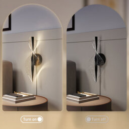 Homcom 2 Pack Led Spiral Wall Lights Modern Indoor 13W - thumbnail 5