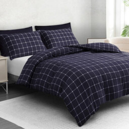 Pamposh Lazzaro Single Duvet Cover Set Premium Microfiber Duvet Cover Single 2 Pcs Ultrasoft Hypoallergenic Reversible With Zipper Closure - thumbnail 2