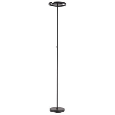 Happy Homewares Rgb And Cct Modern Led Floor Lamp In Matte Black With Remote Control - image 1