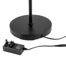 Happy Homewares Rgb And Cct Modern Led Floor Lamp In Matte Black With Remote Control - thumbnail 5