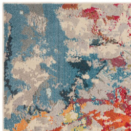 Multicolour Modern Abstract 9mm Thick Stain-Resistant Rug For Bedroom, & Dining Room, Easy To Clean Rug-160Cm X 230Cm - thumbnail 3