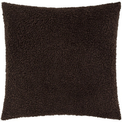 Yard Cabu Chunky Boucle Feather Filled Cushion, Chocolate, 45 X 45Cm - image 1