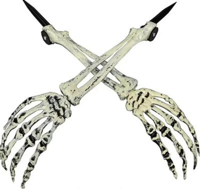 Halloween Skeleton Arm Garden Stakes  Graveyard Lawn & Outdoor Decoration - image 1