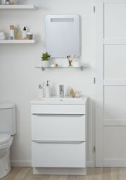 Cooke & Lewis Colwell Rectangular Wall-Mounted Bathroom Illuminated Modern Bathroom Mirror (H)50Cm (W)40Cm - thumbnail 4
