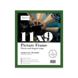 11X9 Green Picture Frame (27.9 X 22.9Cm) Poster, Photo, Artwork, Gallery Wall Or Print - thumbnail 1