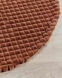 Werchristmas Espresso Faux Fur Diamond Tree Skirt 122 Cm - thumbnail 4