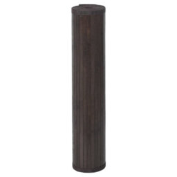 Berkfield Rug Rectangular Dark Brown100X1000 Cm Bamboo - thumbnail 3