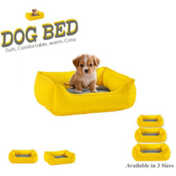 Chilimilii Dog Bed Pet Puppy Cushion House Nesting Washable Rectangle Pet Basket Warm Comfy - thumbnail 1