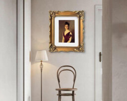 Maison Des Cadeaux Victorian Ornate Photo Frame (8X10, Gold) - thumbnail 2