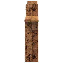 Berkfield Wall Shelves 2 Pcs Old Wood 50X12X50 Cm Engineered Wood - thumbnail 5