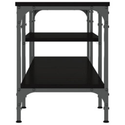 Berkfield Tv Cabinet Black 121X35X45 Cm Engineered Wood&iron - thumbnail 5